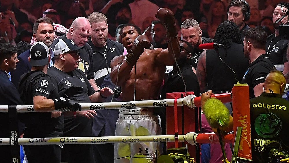 Saudi Arabia Boxing Joshua vs Ngannou - | Photo: AP